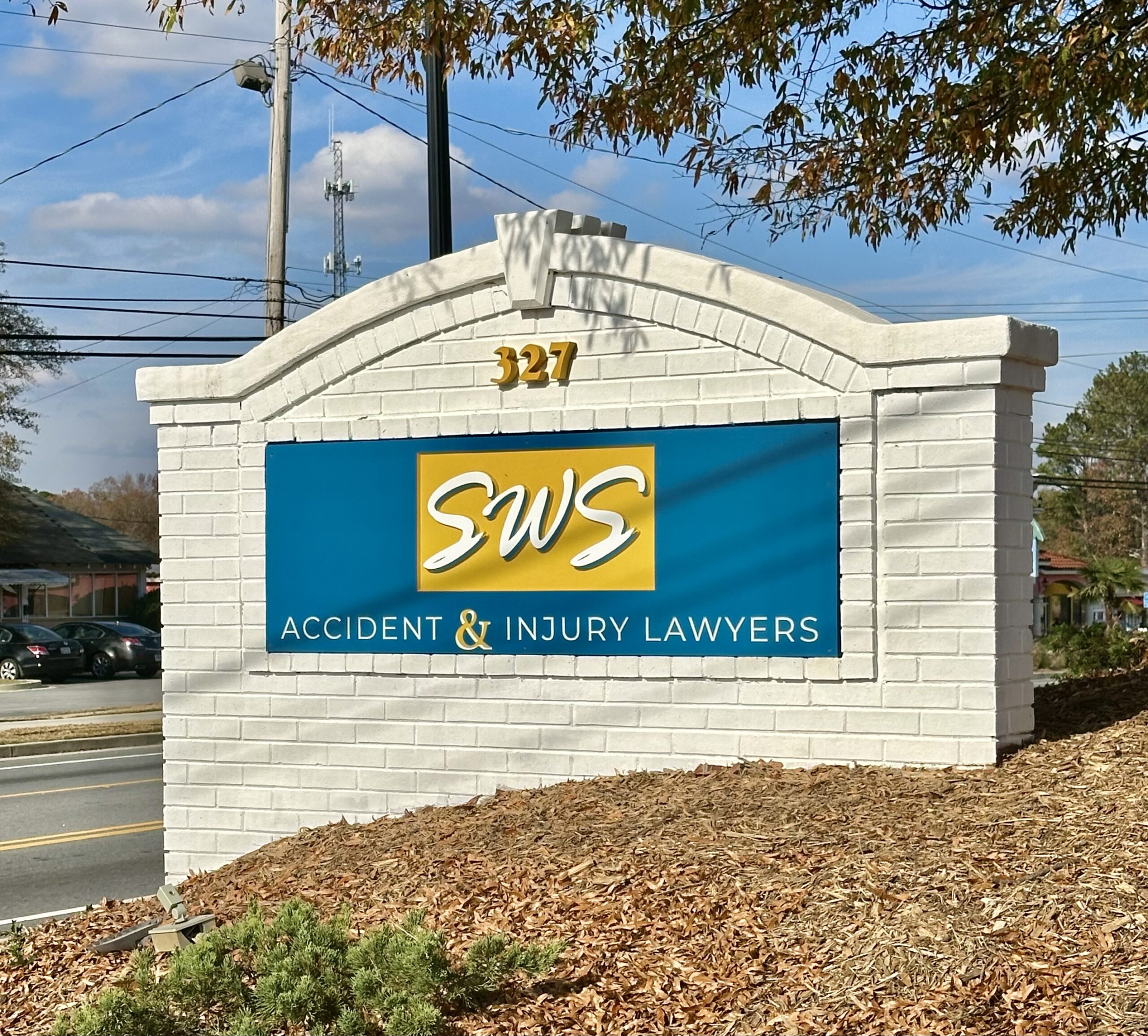 SWS Smith Wallis & Scott - Accident and Injury Lawyers Sign